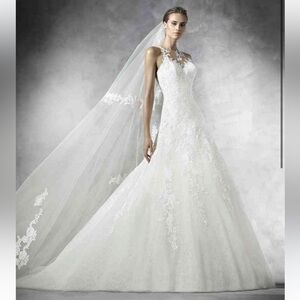 Pronovias Prunelia Wedding Gown